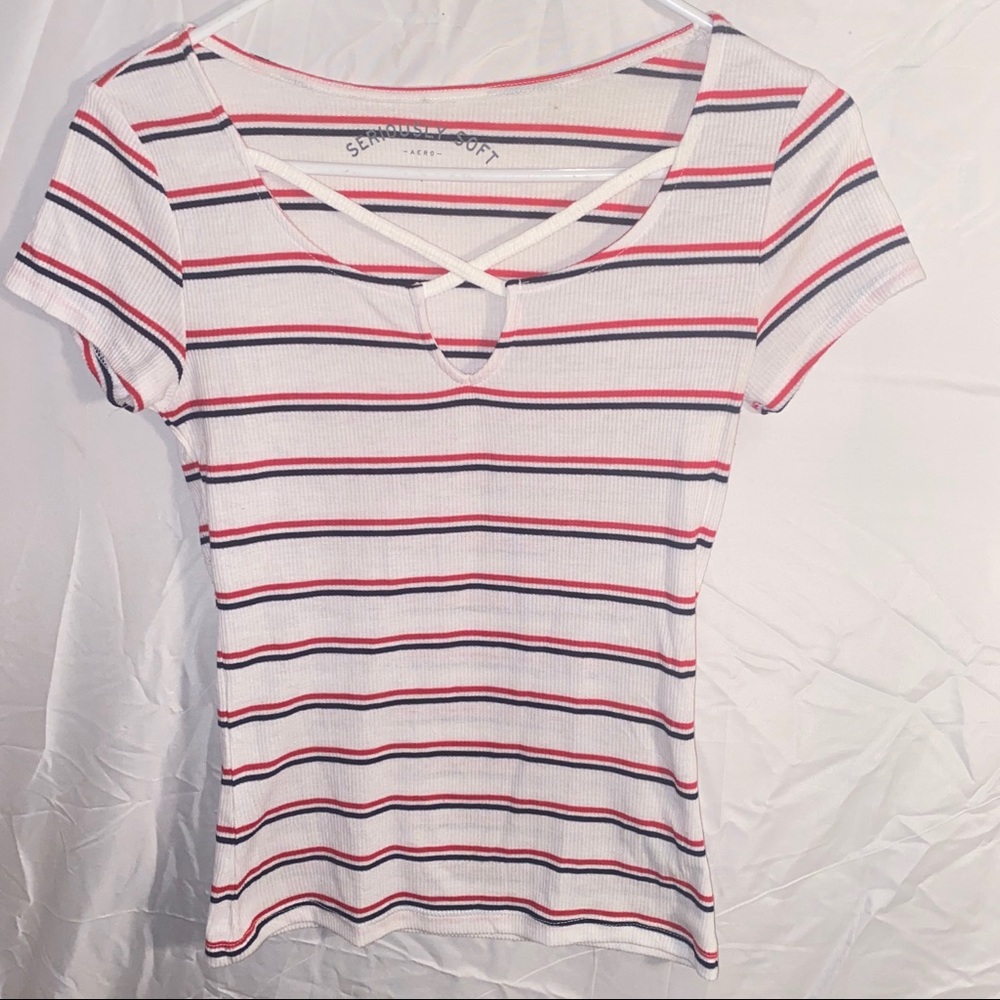 Casual criss cross top